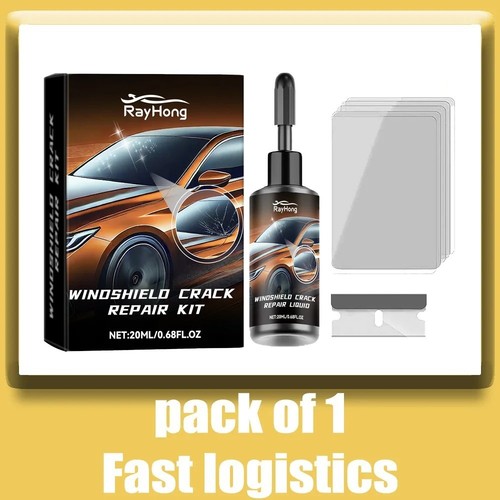 Windshield crack repair resin - crack,