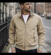 Vintage BARACUTA Jacket Beige