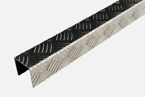 Aluminium tread plate - tread, plate/chequer