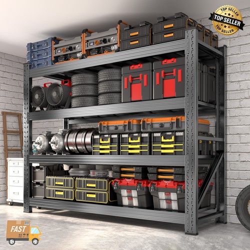 Garage shelving heavy - garage,