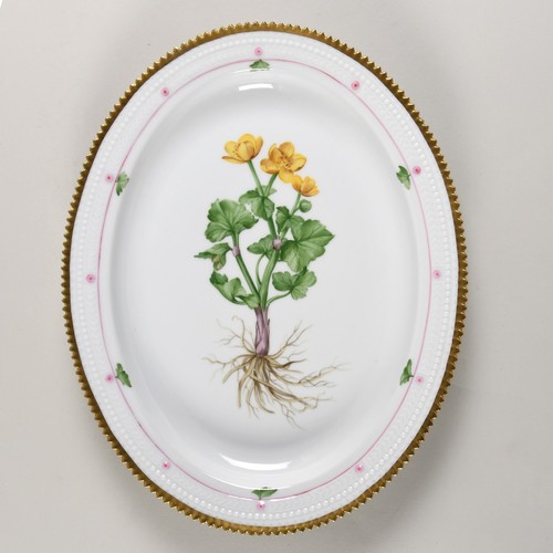 Flora danica platter - flora,