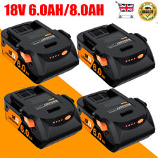 4pack 6Ah Li-ion 18V Battery For AEG L1830R L1815R BS18C Ridgid R840085 R840083