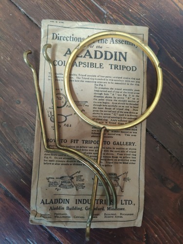 Aladdin brass tripod arm oil - tripod,