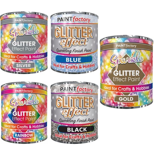 Glitter paint additive - additive, silver