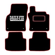 CAR FLOOR MATS FOR VW PASSAT 2015 & ON ALL WEATHER TAILORED BLACK CARPET MATS.