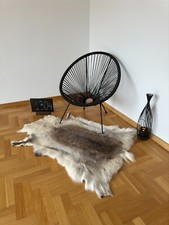 Exclusive Reindeer Skin B Grade 132 x 104 cm Giant Hide Scandinavian Rug #1304