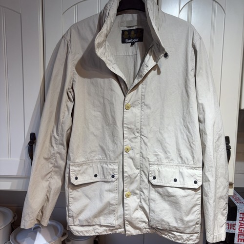 Barbour coat jacket beige - barbour,