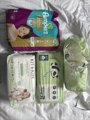 Infant diapers assorted brands - diapers,