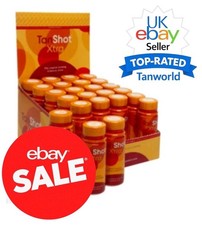 TanShot Xtra Sunbed Tanning & Beauty Drink with Vitamins Tan Shot XTRA 20 x 60ml