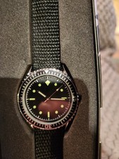 BNIB Mens Vintage Style 1960's German Naval Commander Quartz Watch. New🔋 Unworn