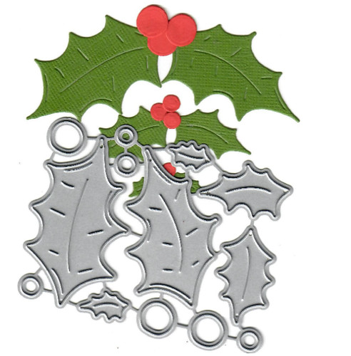 Christmas holly berries leaves - christmas,
