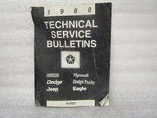 1988 TECHNICAL SERVICE