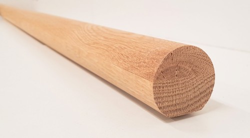 White oak mopstick round - oak,