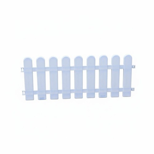 Plastic garden fence easy - plastic,