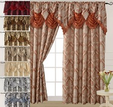 Luxury Jacquard Curtain Panel