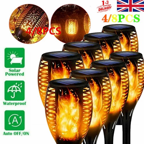 Flame effect solar - effect, outdoor