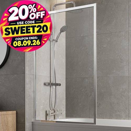 800mm chrome over - 800mm, shower