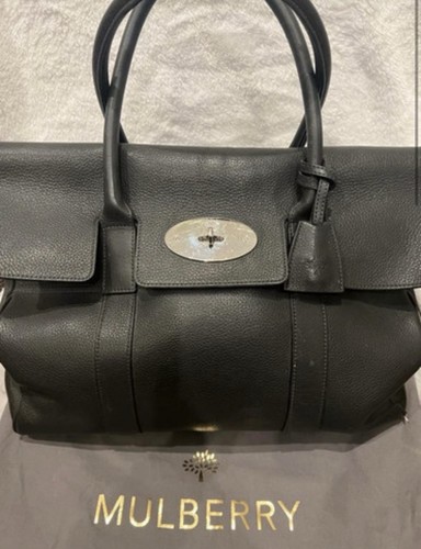 Mulberry bayswater leather - mulberry,