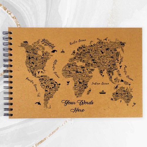 Personalised word art - personalised, a5/a4/a3