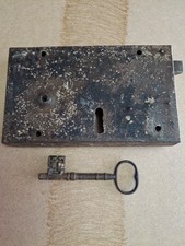 Antique Door Lock With Key'