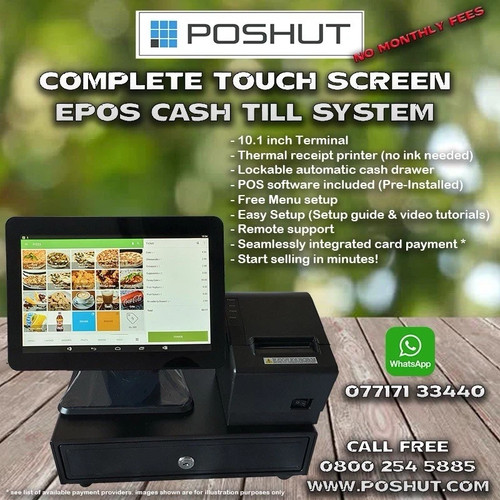 Complete touch screen pos - screen, epos