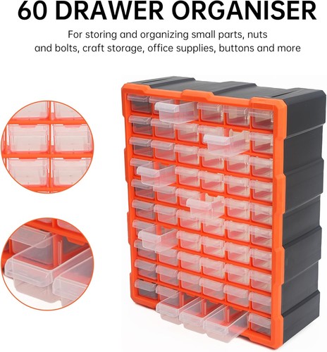 Multi drawers parts organiser - parts,