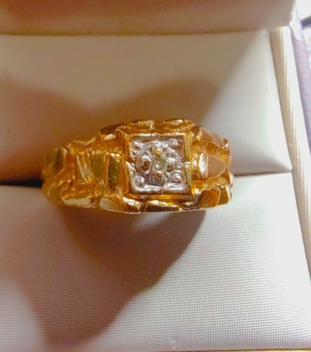 Men gold nugget - nugget, style