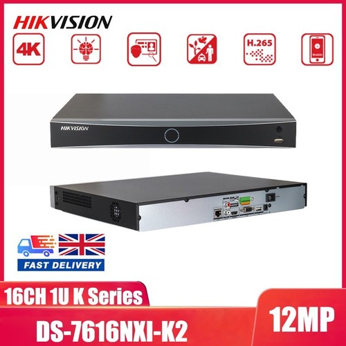Hikvision 7616nxi 4k nvr - 4k,