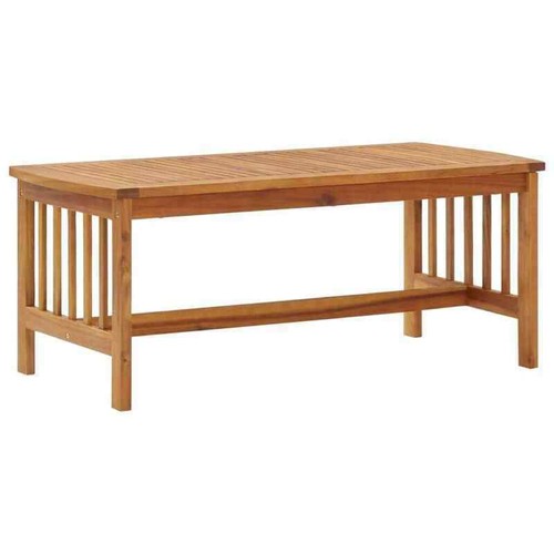 Wooden garden coffee table - wooden,