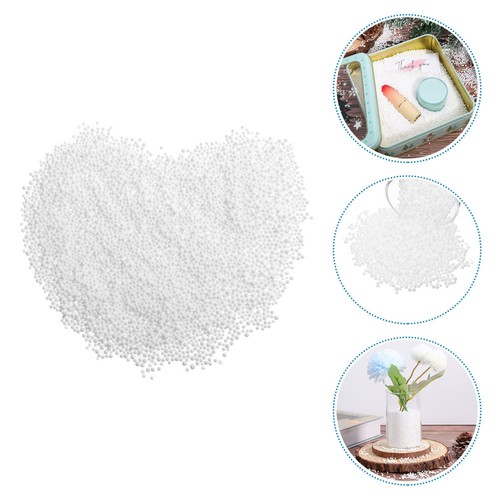 100g white polystyrene foam - white,
