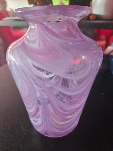 Hand blown art - hand, vase