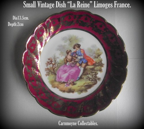 Vintage reine limoges - "la,