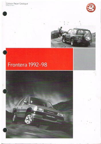 Vauxhall frontera - vauxhall, (1992-98)