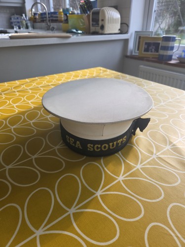 Sea scouts hat with tally - sea,