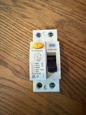CUR6330A-01 BG Double Pole RCD 30mA Type A 63A.