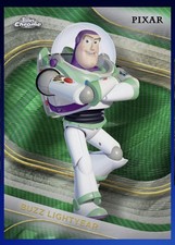 2025 Topps Disney Chrome- Green Wave - BUZZ LIGHTYEAR ( TOPPS Disney digitalCard