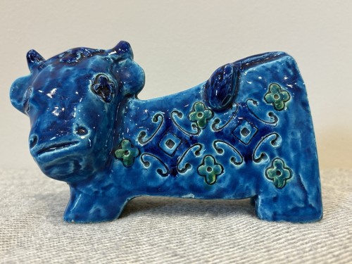 Vintage rimini blue ceramic - blue,