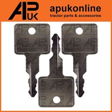 3x Ignition Key for Hitachi H808 Case Hyundai HD62 Excavator Digger Track Loader
