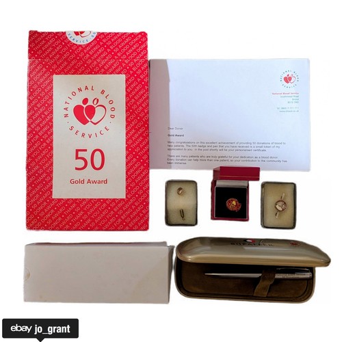 National blood service - service, 50