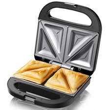 SUPERLEX Sandwich Maker 2 Slice Sandwich Toaster Machine Non-Stick Easy Clean SS