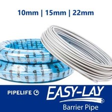 Pipelife EasyLay Plastic Pushfit PB Barrier Plumbing Pipe Coils 10mm 15mm 22mm
