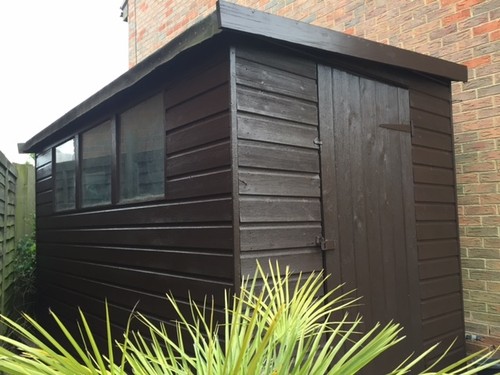 Barn paint brown - barn, woodtech