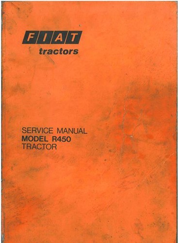 Fiat tractor model r450 - model,