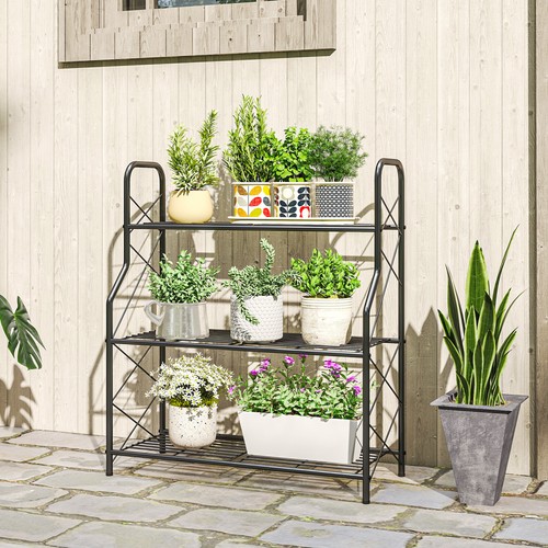Tier metal plant stand - plant,