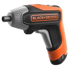 Black & Decker Cordless Screwdriver Gun Li-Ion USB Charging Case DIY Time Saver