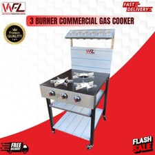 3 HOB COMMERCIAL GAS COOKER