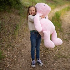 Bunny Soft Toy Rabbit Teddy Bear Plush Cuddly JUMBO 1.2M Valentines Gift For Her