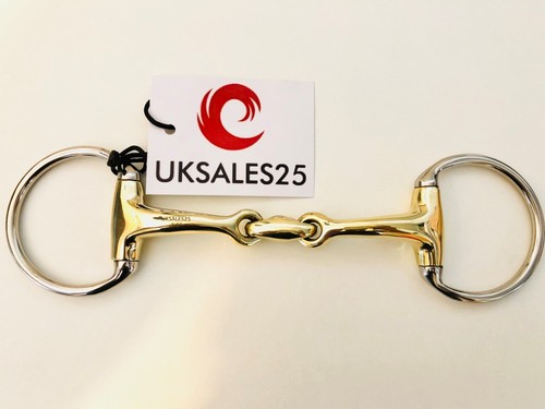 Eggbutt snaffle bit curved - snaffle,