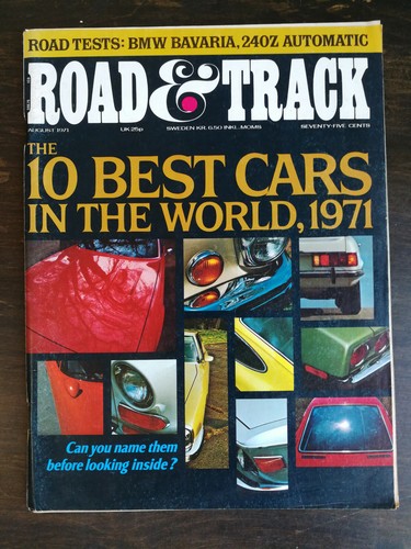 Road track august - august, 10