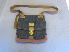 Fossil satchel Bag Denim